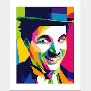 Wpap Charlie Chaplin Posters and Art